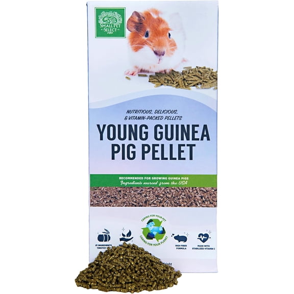 Small Pet Select - Young Guinea Pig Pellet Food, 5lb