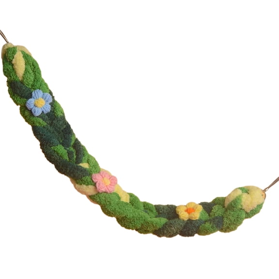 Small Pet Swing Toy Parrots Cage Rope Hamsters Climbing Rope Toy for Sugar Gliders Squirrels Cage Interaction Toy