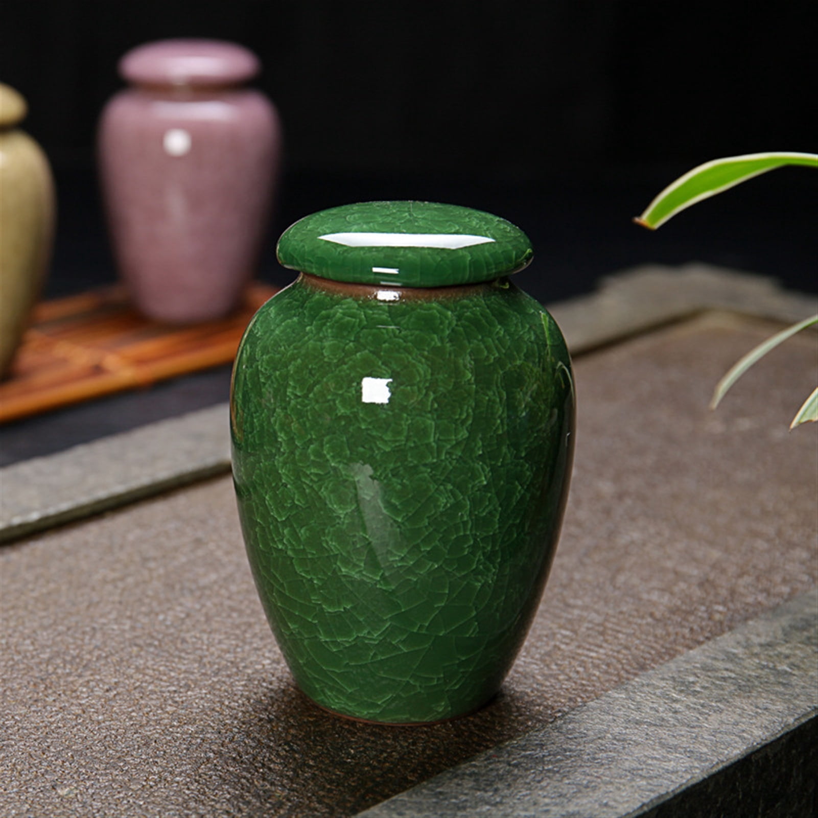 Small Pet Urn Bird Dog Pet Urns Cremation Pet Caskets Funeral Vase Cat Cremation Ash Made Ceramics Hand Painted