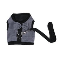Small Pet Vest Style Breathable Mesh Harnesses Rabbit Guinea Pig Squirrel Harnesses Rope Breathable Traction Strap(S)