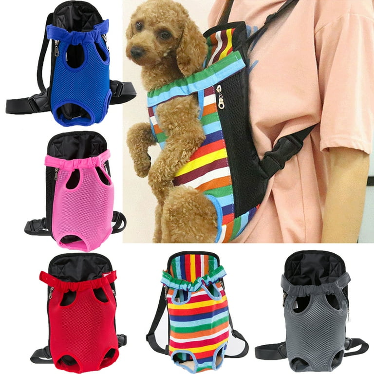 Small Pets Dog Carrier Backpack Sling Mesh Travel Puppy Shoulder