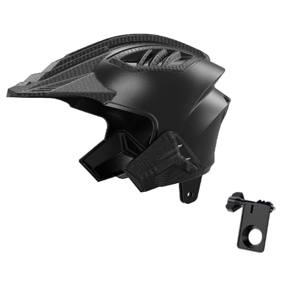 Small Phone Holder Sun Shade Rotation Motorcycle Phone Mount Helmet-Shaped Motorbike Rainproof Navigation Phone Holder