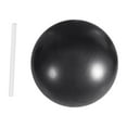 thumbnail image 1 of Small Pilates Ball 9 inch Exercise Ball for Stretching Working Out Stability Black, 1 of 8