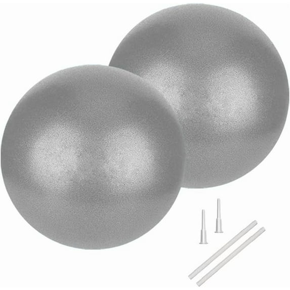 Small Pilates Ball, Therapy Ball, Mini Workout Ball, Core Ball, 9 Inch Small Exercise Ball, Pilates, Yoga, Workout, Bender, Core Training and Physical Therapy, Improves Balance
