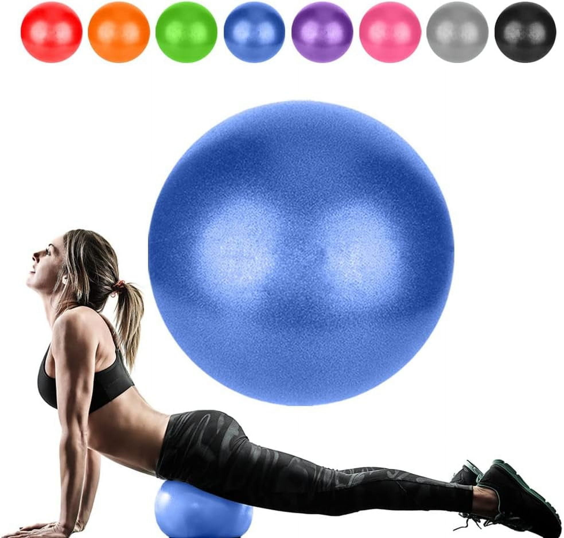 Small Pilates Ball, Therapy Ball, Mini Workout Ball, Core Ball, 9 Inch ...