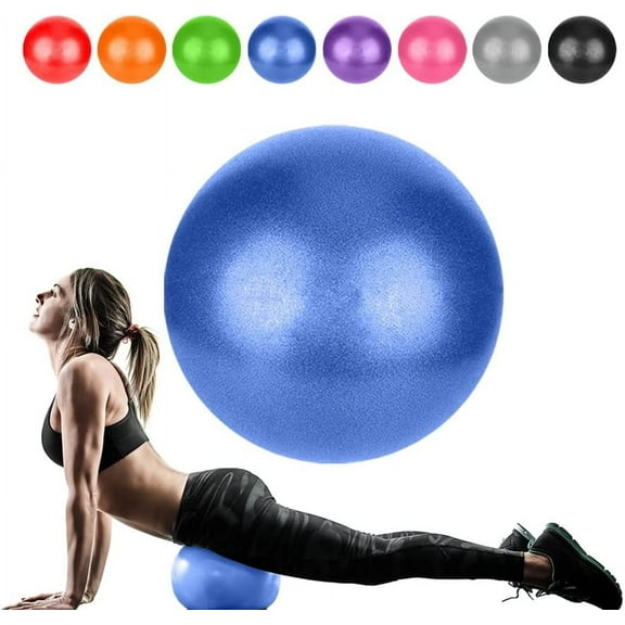 Small Pilates Ball, Therapy Ball, Mini Workout Ball, Core Ball, 9 Inch Small Exercise Ball, Pilates, Yoga, Workout, Bender, Core Training and Physical Therapy, Improves Balance