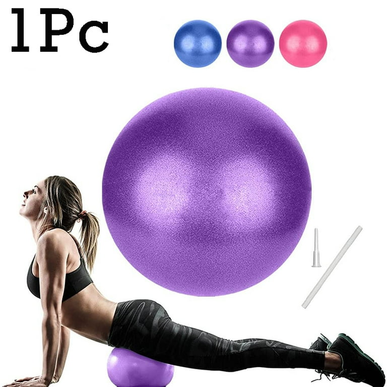 Small Pilates Ball, Therapy Ball, Mini Workout Ball, Core Ball, 10