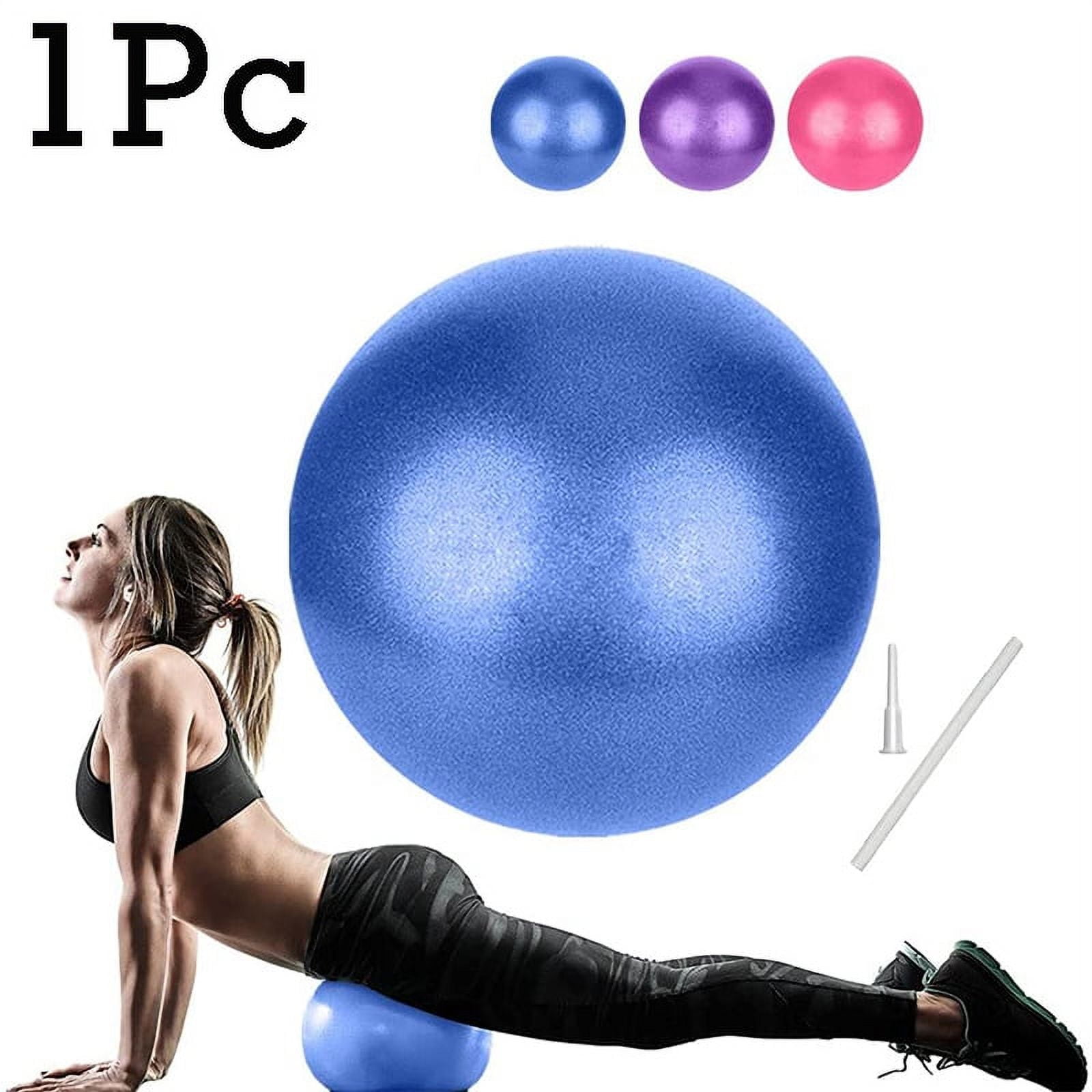  Jexine 10 Pcs 8 Inch Pilates Yoga Ball Mini Exercise
