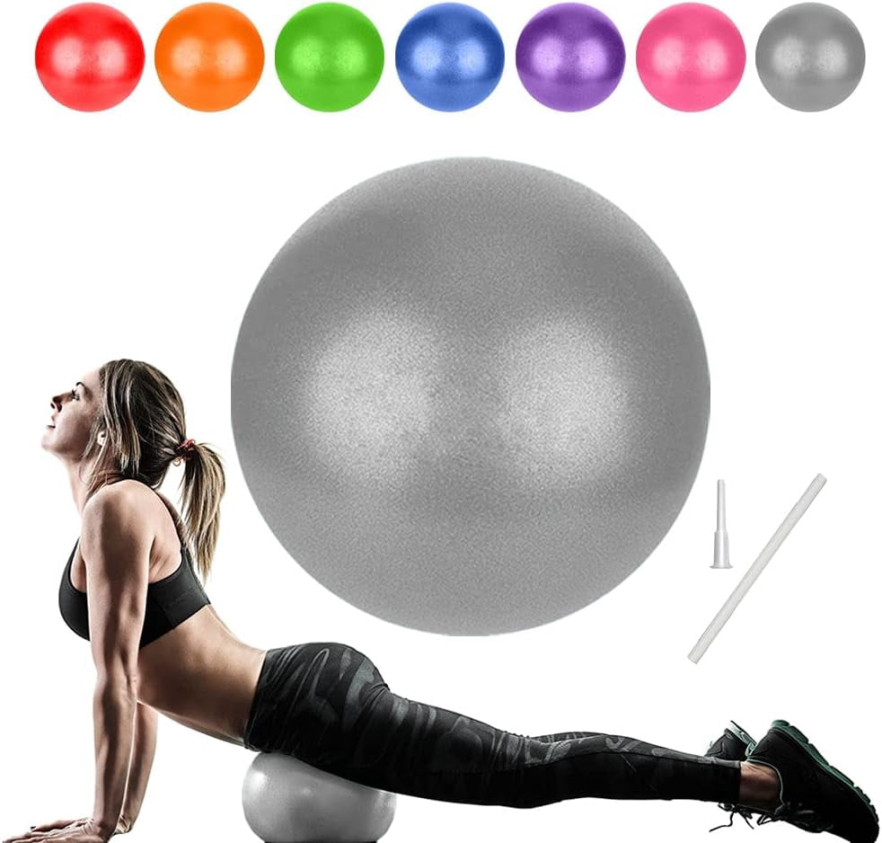 Small Pilates Ball for Therapy Mini Workout Core 9 Inch Small Exercise Mini Bender Pilates, Yoga, Workout, Bender, Core Training and Physical Therapy, Improves Balance