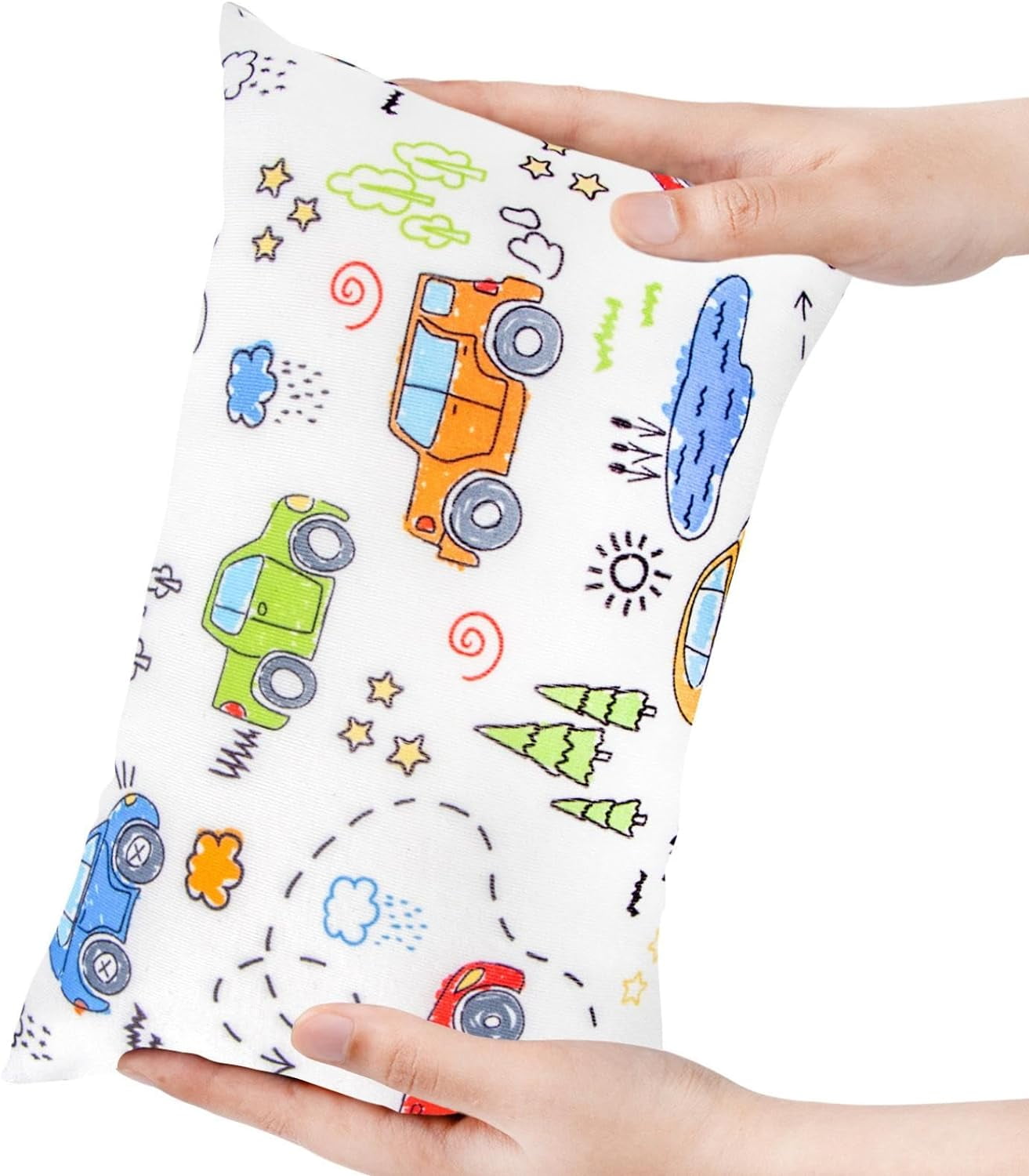 Small Pillow for Kids Removable Washable Printed Mini Pillows Pillow Neck Back and Lumbar Pillow for Airplane and Car Travel Walmart