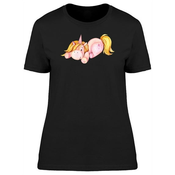 Small Pink Unicorn T-Shirt Women -Image by Shutterstock, Female Medium