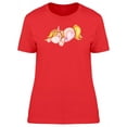 thumbnail image 1 of Small Pink Unicorn T-Shirt Women -Image by Shutterstock, Female XX-Large, 1 of 2