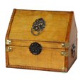 thumbnail image 1 of Small Pirate Chest with Lion Rings, 1 of 2
