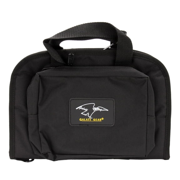 Galati Gear Pistol Case, Small Pistol, with Two Exterior Pockets 105972