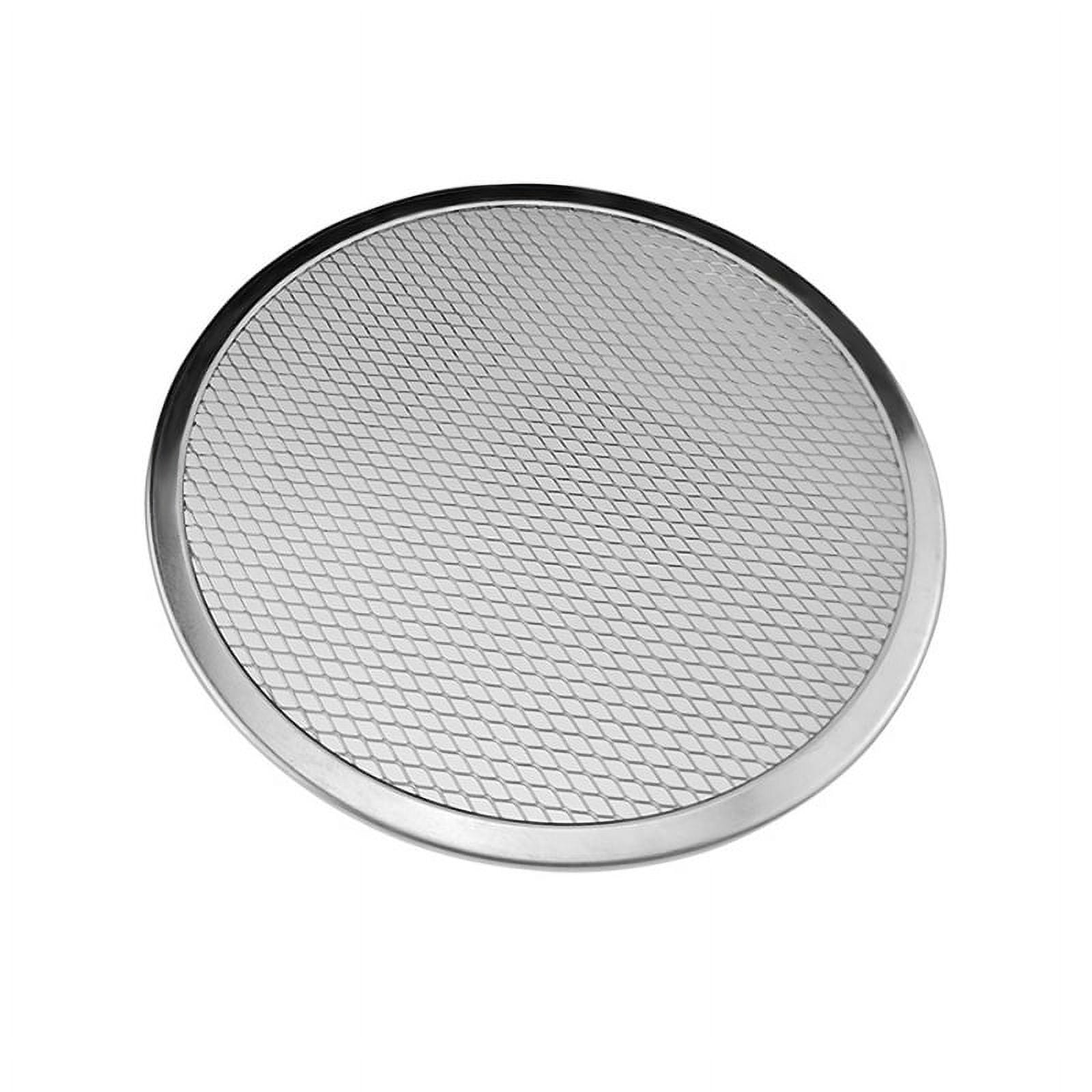 Small Pizza Pan, Non-Stick, Scratch Resistant, Pizza Pan, Made with Steel & Aluminum for Crispy Crust, Round Pizza Pan for Oven,Baking Steel Pizza Pan Tray