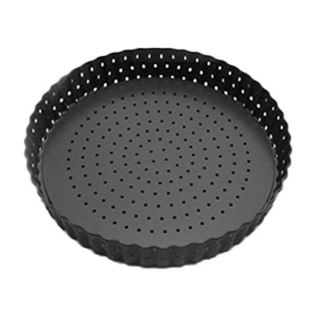 Small Pizza Pans With Holes Steel Perforated Pizza Crisper Pan sarten