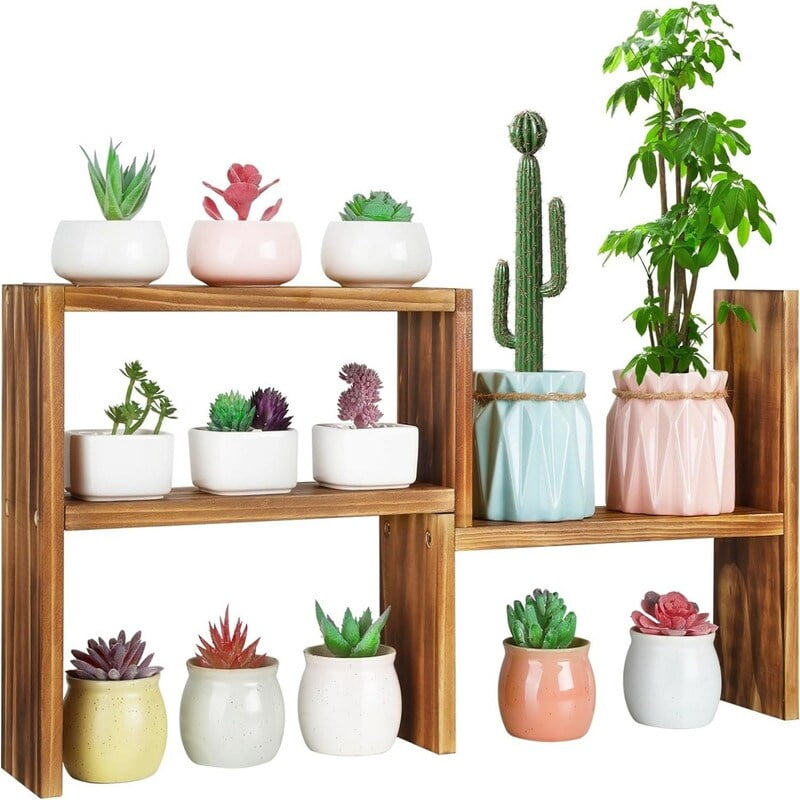 Small Plant Stand Window Sill 3 Tiered - Walmart.com