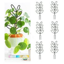 Small Plant Trellis for Climbing Plants, Outdoor Garden Trellis, ABS Plastic Support, Flower Pot Trellis, Vine Support for Beans & Roses, Weather-Resistant Plant Stakes, Balcony Gardening