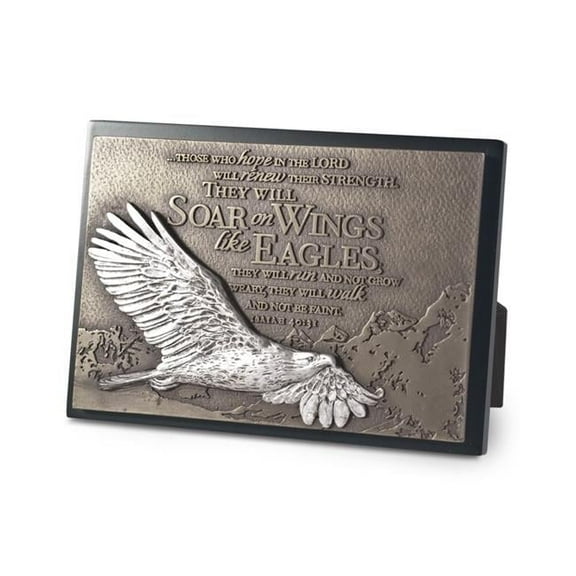 Small Plaque - Moments of Faith-Eagle - No. 20754