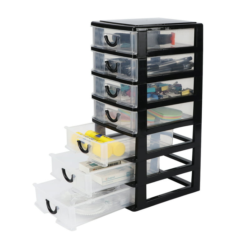 Mini Plastic Drawer Storage - 5 Drawer Drawer Storage Organizer