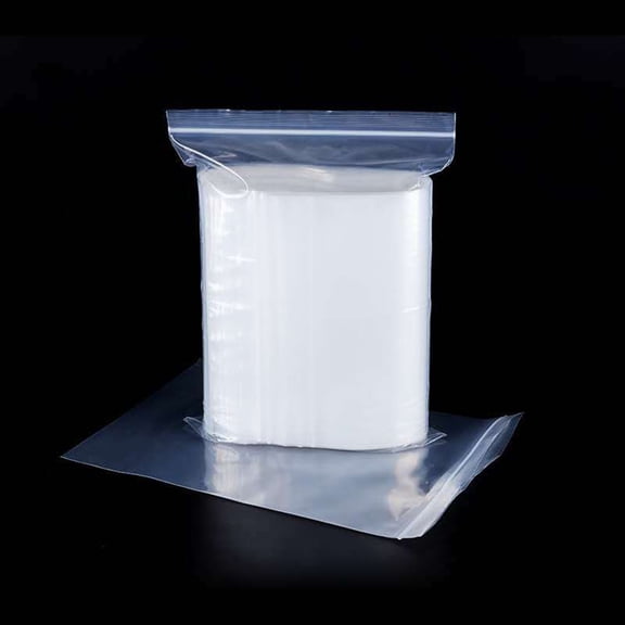 Small Plastic Bags,Resealable Bags Clear Poly Baggies with Resealable Zip,Self Sealing Thicken Safe Reusable Clear Plastic Bags, for Small Business, Craft(100PCS)