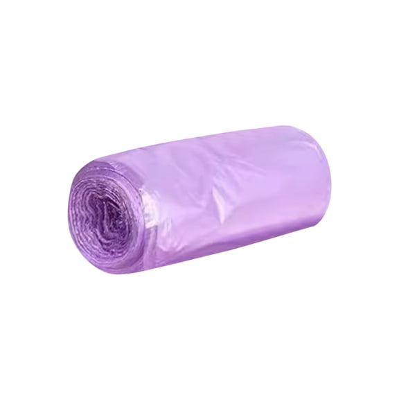 Small Plastic Bags, Waste Collecting Sacks, 13X17 In, Bin Lining, Craft Room Tables, Purple, 2 Roll