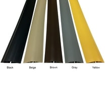 Small Plastic Cord Cover - 5 Feet Length - Color: Black