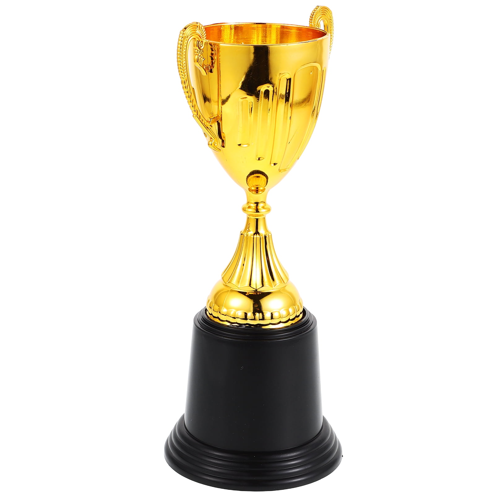 Personalized Dominoes Trophy - 14.8 Inch Black Starlite Column Award With Free Engraving
