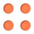 thumbnail image 1 of Small Plates Set of 4 for Dinner Dessert Snack Fruits, 5.10 Inch Lightweight BPA-Free and Eco-Friendly, Reusable Plates for Kitchen Outdoor Camping Use and Storage Organizer, 1 of 5