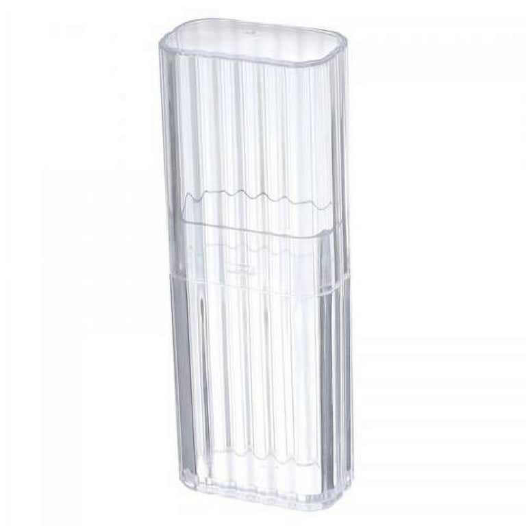 Small Plastic Rectangular Containers, Clear Mini Plastic Boxes with Lids  for Beads and Small Items 
