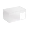thumbnail image 1 of Small Plastic Storage Box with Lid, Stackable Organizer for Bathroom, Makeup, Office, and Home Supplies, 1 of 6