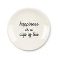 thumbnail image 1 of Abbott Collection Home 27-TEATIME-504 Small Plate-Happiness is, Ivory, 1 of 1