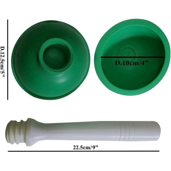 Small Plunger Pump Liquid Plumber Clog Remover Cleaner for Toilet, Sink, Shower
