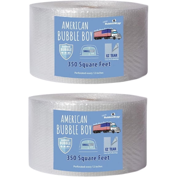 Small Plus Bubble, 700 Square feet, 12" Wide, Perforated Every 12", Original Grade