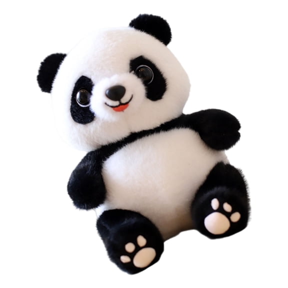 Small Plush Koala Panda Doll Stuffing Animal Soft Toy Decorative Accent For Bedroom Shelf Desktop Display