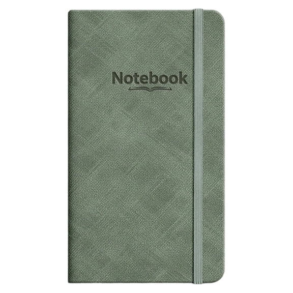 Small Pocket Notebook Journals, 1 Pack Fabric Texture Hardcover Lined Notebooks A6 Portable Notepad for Note Taking Supplies 6.96" X 3.85", 160 Pages by WEIWEIGG
