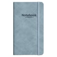 thumbnail image 1 of Small Pocket Notebook Journals, 1 Pack Fabric Texture Hardcover Lined Notebooks A6 Portable Notepad for Note Taking Supplies 6.96" X 3.85", 160 Pages by WEIWEIGG, 1 of 7