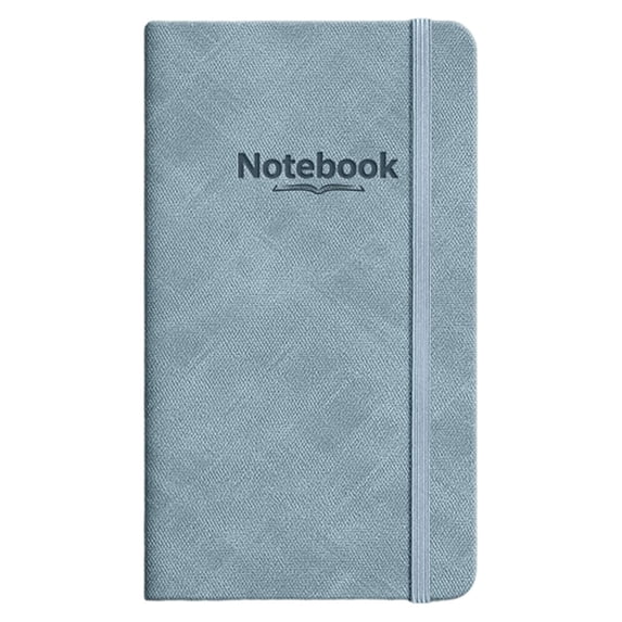 Small Pocket Notebook Journals, 1 Pack Fabric Texture Hardcover Lined Notebooks A6 Portable Notepad for Note Taking Supplies 6.96" X 3.85", 160 Pages by WEIWEIGG