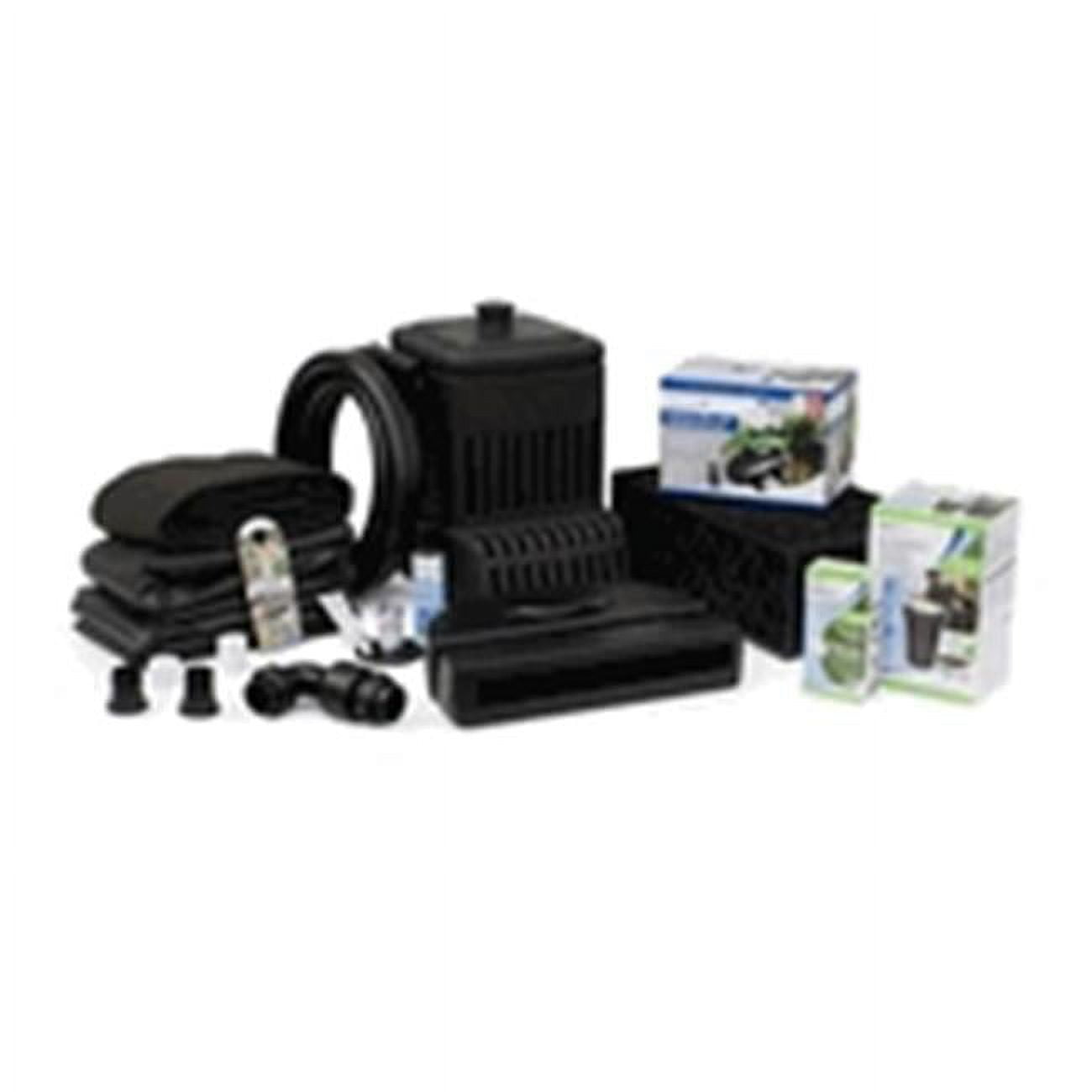 Small Black Pondless Waterfall Kit with 6 ft. Stream