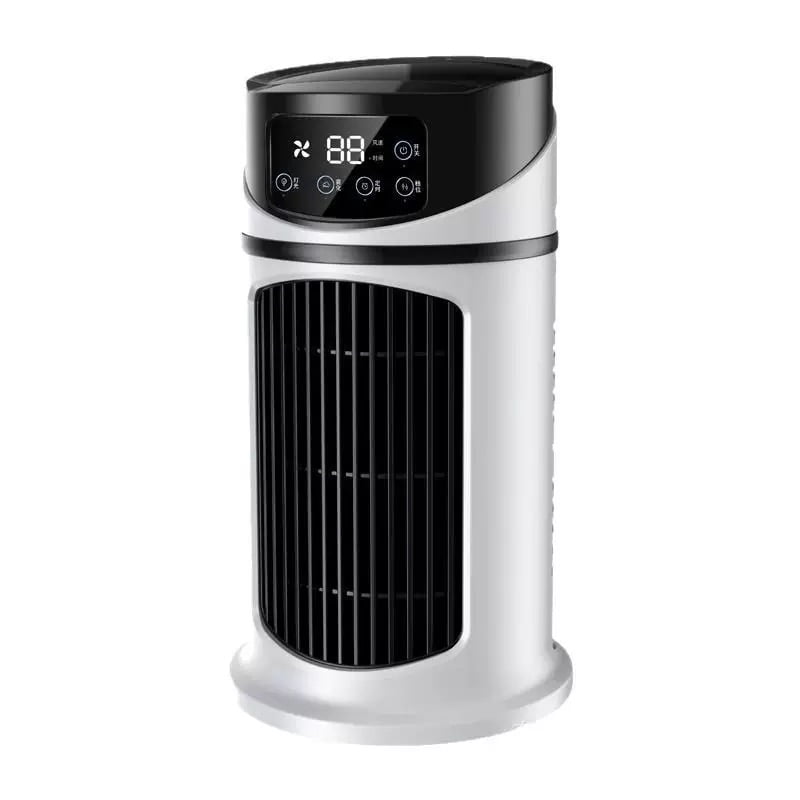 Small Portable Air Conditioners AC Unit for Bedroom No Windows Needs,5 Speed,3 Seconds Fast Cooling with Ice Lattice,Water Air Conditioner