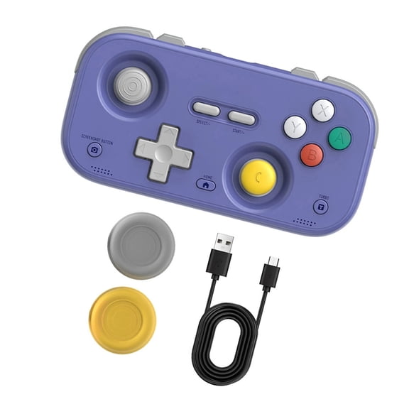 Small Portable Controller Hall Effect Sensors Supports Multiple Platform Gaming for NS Lightweight and Ergonomic Build