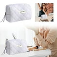 thumbnail image 1 of Small Portable Cosmetic Bag Elegant Lipstick Organizer For Travel Beauty Toiletries Storage Pouch, 1 of 4