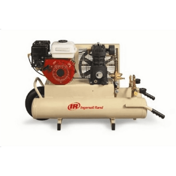 Ingersoll Rand Small Portable Gas Driven Air Compressor (Wheelbarrow) 5.5 HP