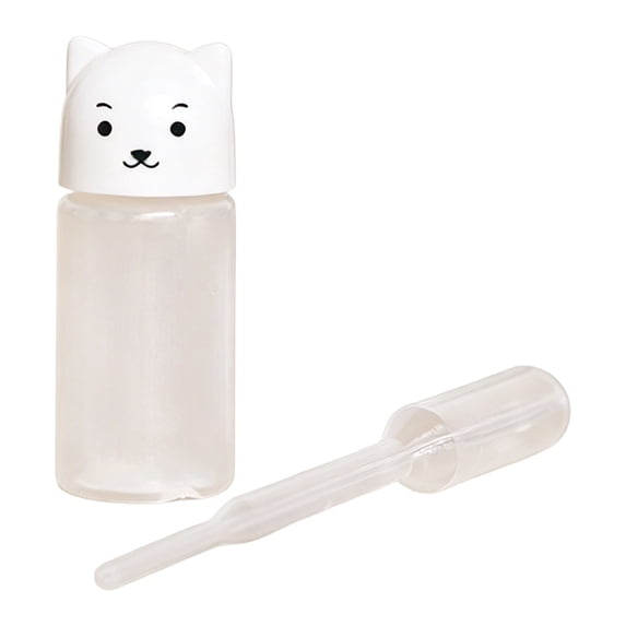 Small Portable Ketchup Bottles, Condiment Dispensers For Soy Salad Dressing, Reusable Squeeze Sauce Bottles For Work Camping Picnic Lunch Box (White, 3.8*1.5CM)
