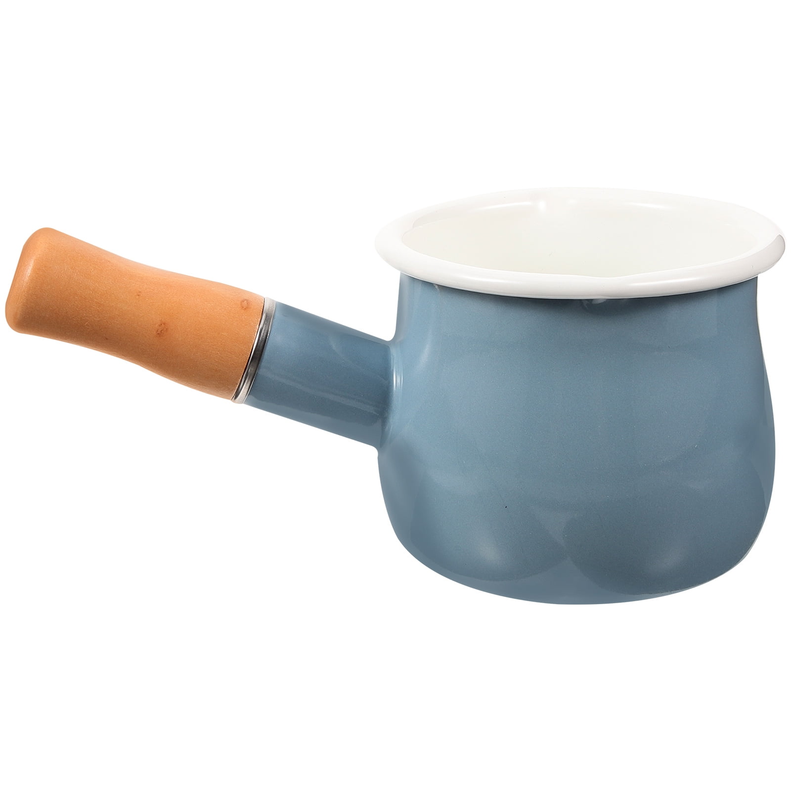 Small Pot with Handle Enamel Cookware Nonstick Pans Nonstick Griddle