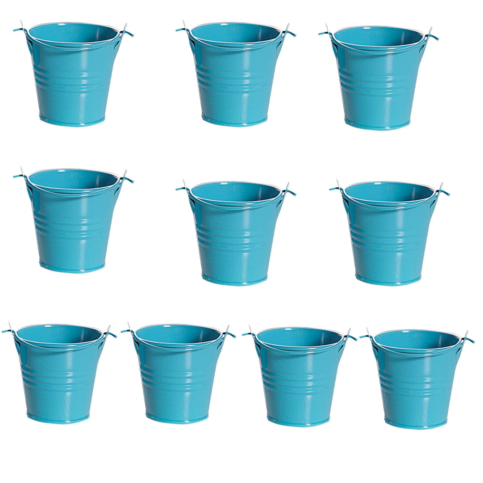 Small Pots Flower Pots Bulk Indoor Plant Pots With Drainage Mini Metal