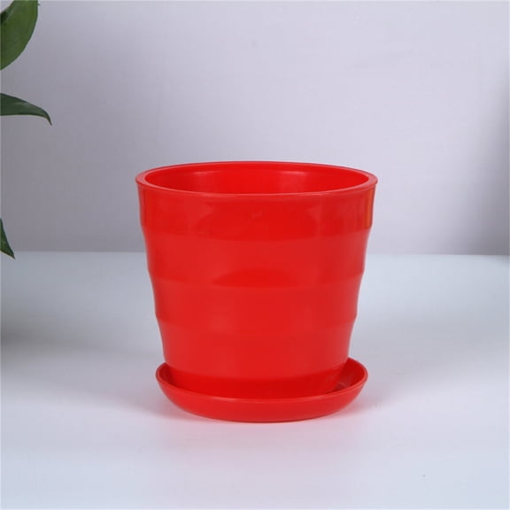 Small Pots for Plants, 6 Inch Plastic Plant Pot, Flower Pots, Succulent Pots, Planters for Indoor Plants, Thickened Seedlings Pots, Small Flower Pots for Indoor Plants, Garden Pots and Planter 1 Pc