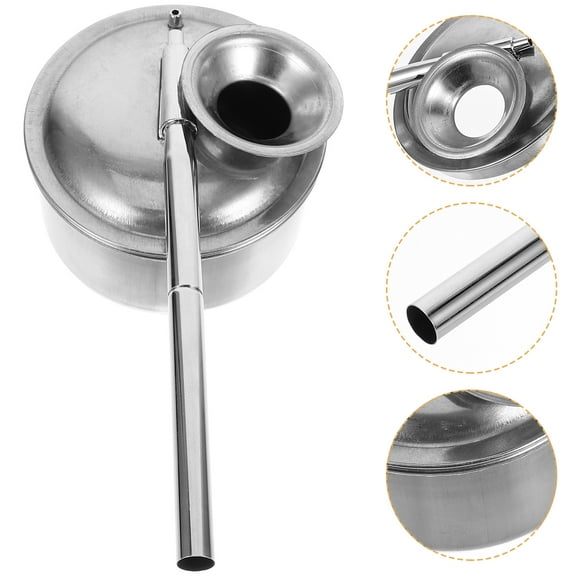 Pottery Painting Sprayer 1 Set Metal Glazing Tool Stainless Steel Clay Atomizer for Glazes Pottery