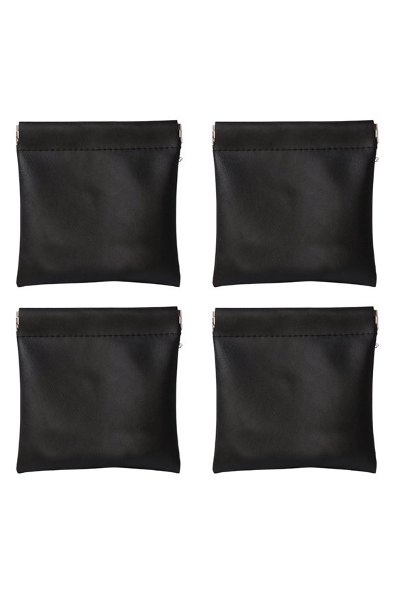 Small Pouches for Purse,Snaps Closure Storage Bag Portable Pocket Cosmetic Bag Travel Makeup Pouches for Jewelry Lipstic