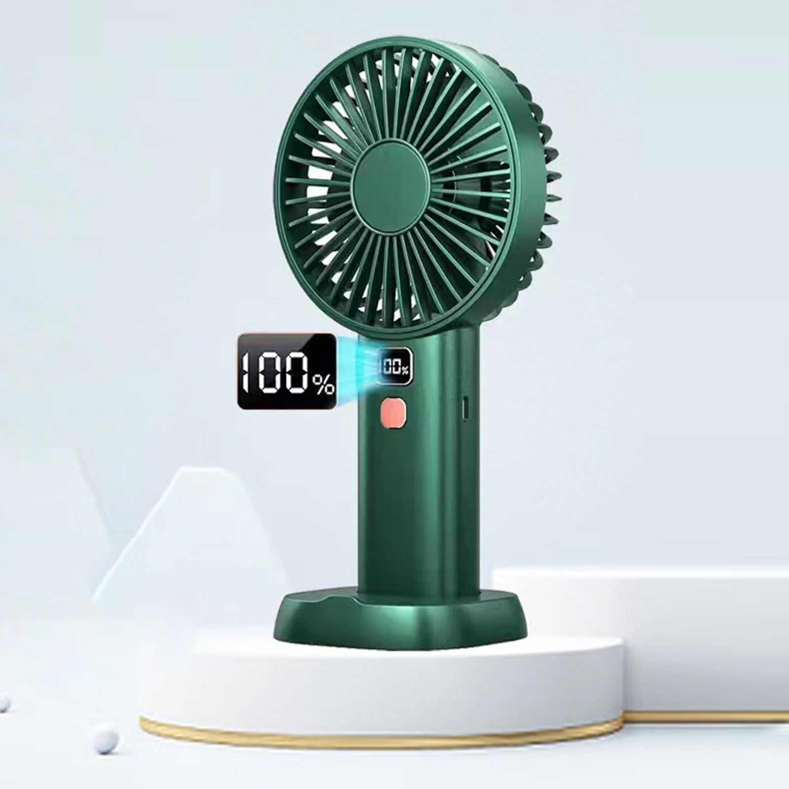 Small Powerful Fan Hand Fan Mist Fan Fan Small Mini Bladeless Fan Digital Display Handheld Fan ...